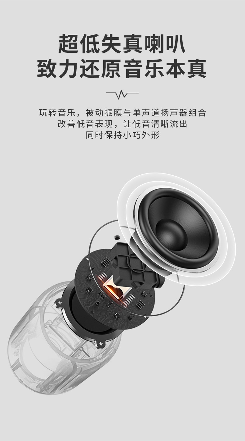 Feichuang H1 Wireless Bluetooth Speaker Small Portable Mini Small Audio Home Outdoor Car Subwoofer High Sound Quality