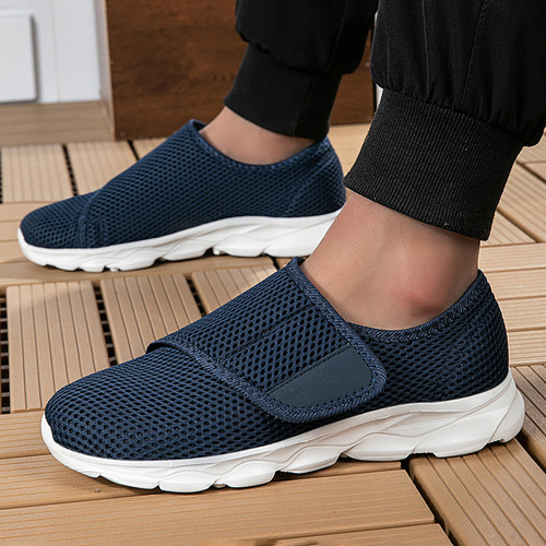 Women's Breathable Mesh Casual Shoes Flat Slip-On Comfortable Shoes Men's Casual Shoes