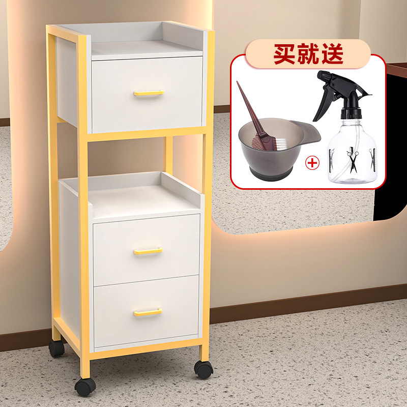 Nuevo carrito de herramientas para barbería, estante de almacenamiento multifuncional para salones de belleza, mesa de herramientas para salón de uñas, fábrica