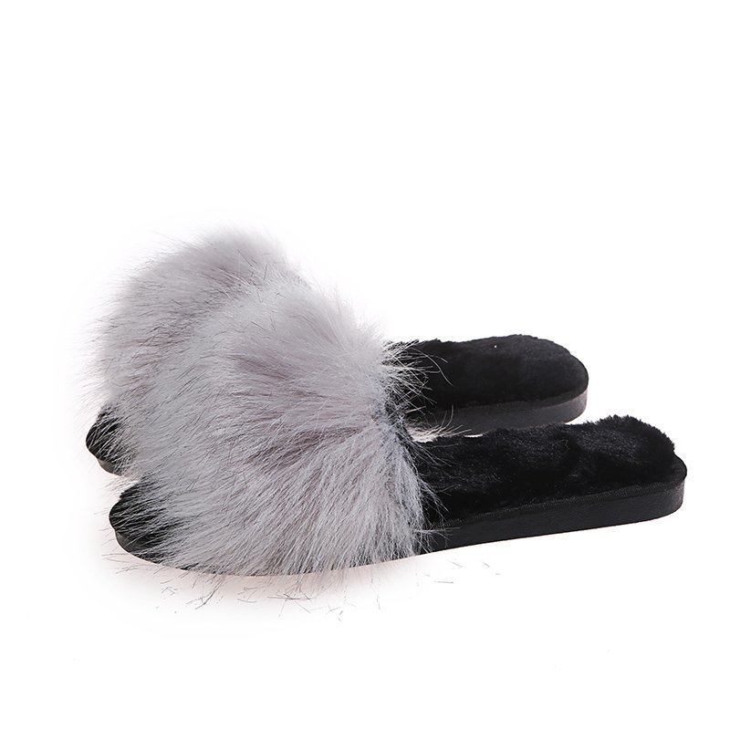 fashion outer wear plush slippers Nihaostyles wholesale clothing vendor NSKJX74771