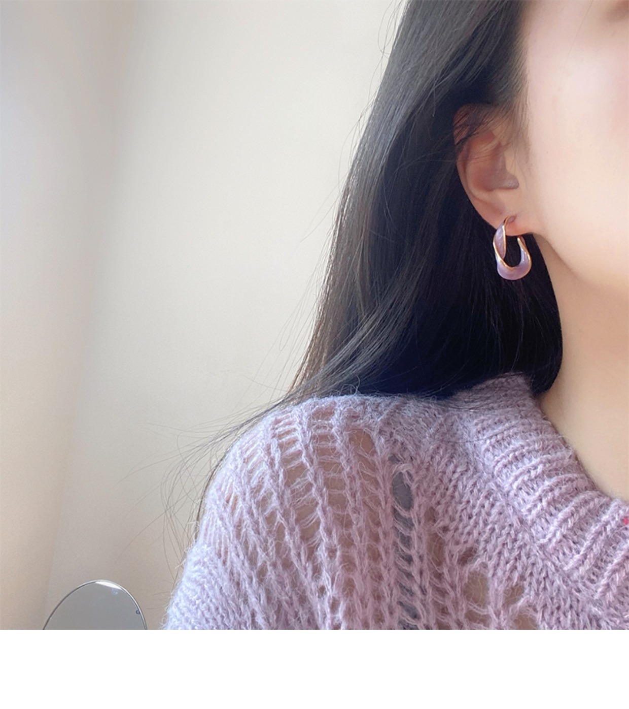 15g Weight Earrings Classification 1 Pair Quantity 1 Pair Retro Geometric Alloy Enamel Women's Earrings