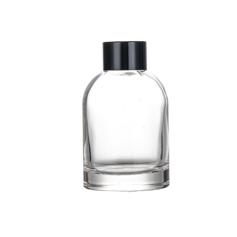 透明藤条干花香薰瓶100ml150ml精油香薰分装瓶吊钟形香氛玻璃瓶|undefined