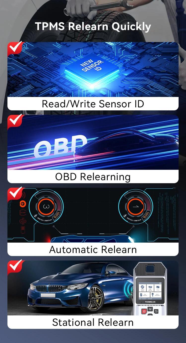 Star Card Venu 90 Tire Pressure Matching Device Tpms Car Tire Pressure Diagnostic Tool Sensor Activation Programming Learning