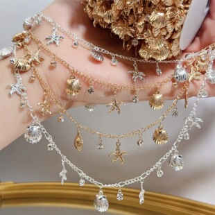 DIY chain mysterious island high color starfish handmade loose chain cross-border marine series necklace accessories