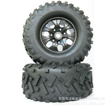 170MM 场地卡车轮胎 1/8大脚车17mm接合器Summit Flux MT4 E-revo