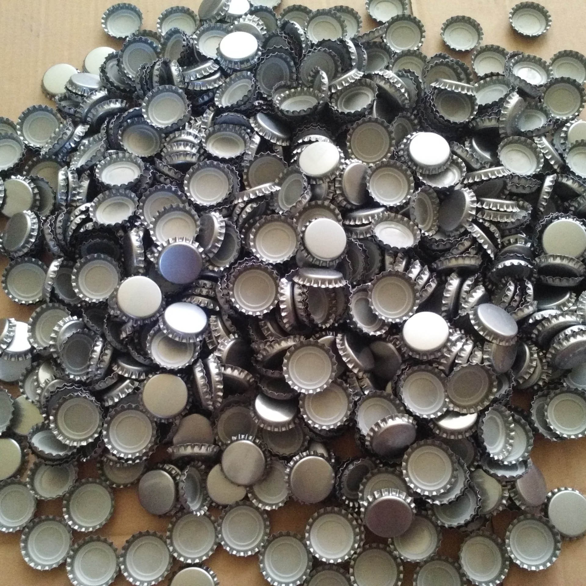 Silver with mat; tinplate
