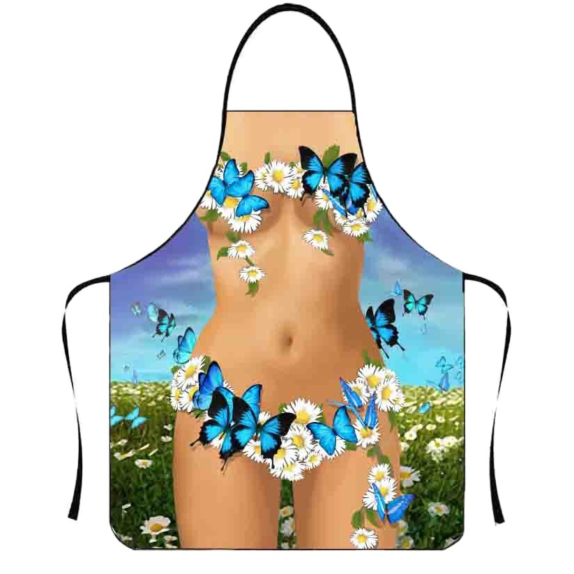 Venta caliente creativo delantal olla caliente restaurante anti-fouling barbacoa delantal discoteca anti-fouling delantal fiesta banquete delantal