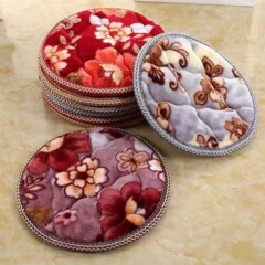 餐桌椅子垫子坐垫四季通用防滑凳子垫加厚毛绒实木春秋椅中式垫子