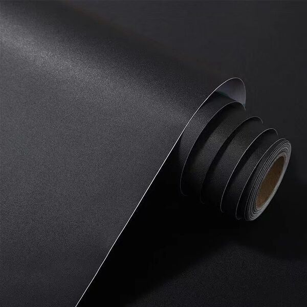 Black self-adhesive sticker