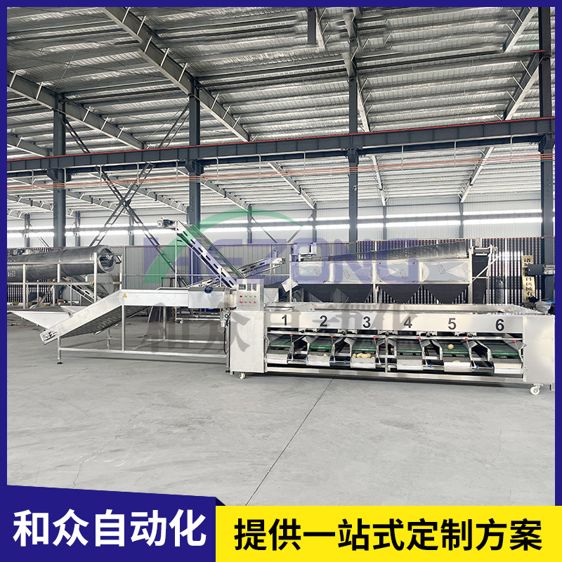 黄桃滚杠分选机 土豆芋头圣女果柠檬猕猴桃分级机 滚杠选果机厂家