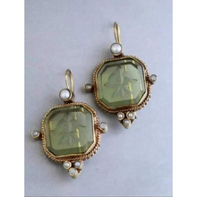 O 69405 Vintage Crystal Earrings ����ˮ��ʯ�����羳��ó