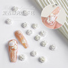 Nail stickers, mountain tea, three dimensional nail decoration contains rose from pearl for nails