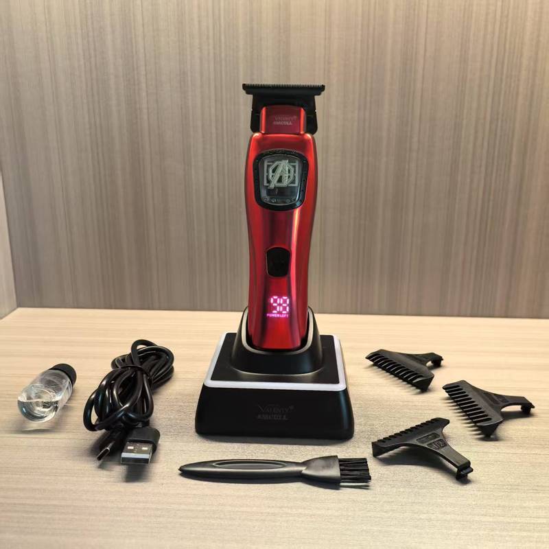 Liqiao 921 磁気サスペンション電気バリカン ゼロヘッド プッシュライト彫刻トリミングバリカン|undefined