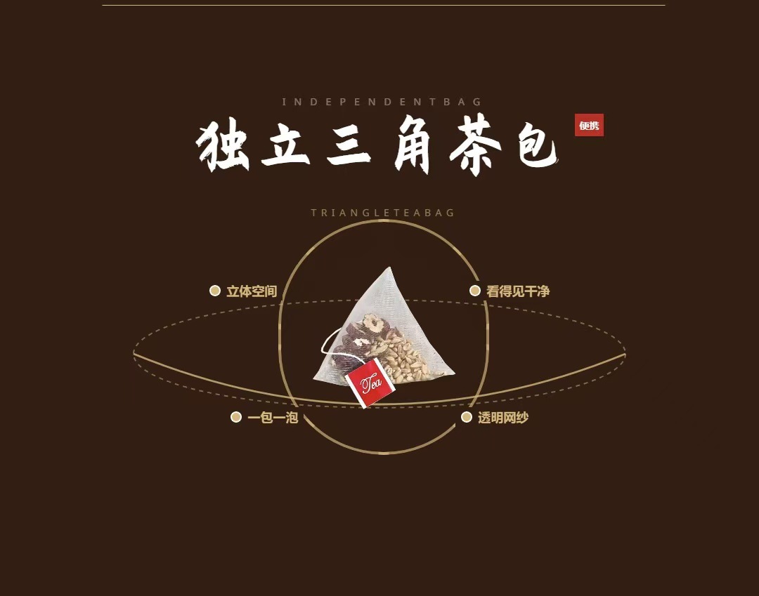 Gan Mai Da Zao Tang Tea Bags (Licorice, Wheat & Jujube) — 300g Traditional Herbal Tea quality and texture