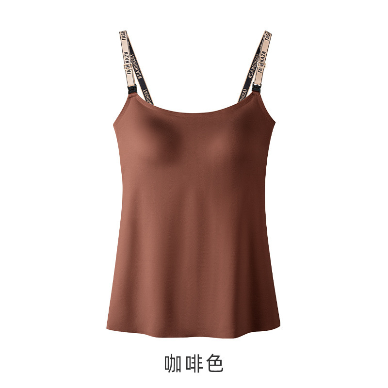 冷感無痕授乳キャミソールの長いタイプのスチールリングの上に妊娠中の授乳中の妊婦の下着の女性の薄いタイプを掛けます。|undefined