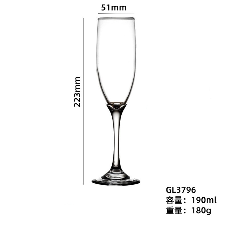 Taza de vino integral Taza de pie alto Taza de champán Taza de cerveza Taza de vino Taza de vino Impresión de logotipo de comercio electrónico