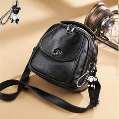 秋冬の新型ファッションの流行のバックショルダーの両用カバンのリュックサックの女性はラベルの工場の代行を貼ることができます。