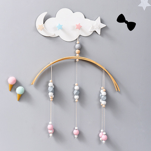 Xingyue Yunduo hook wall-mounted hole-free small object adhesive hook bathroom toilet door bag hat coat hook
