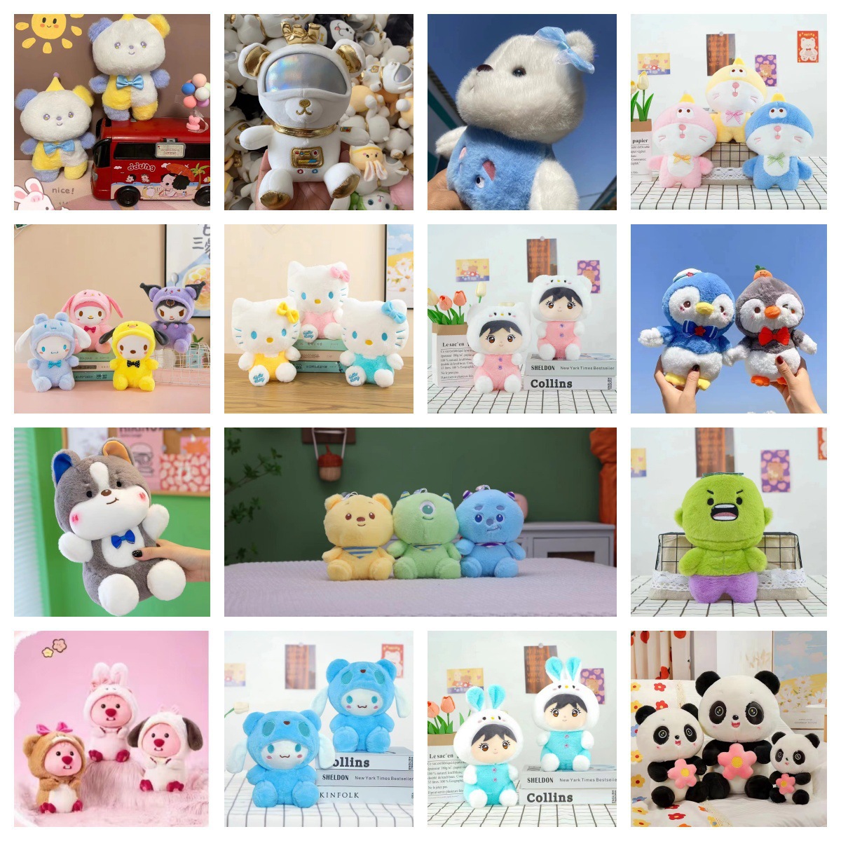 Panda de Peluche de 8 Pulgadas para Máquinas de Garra – Ideal para Regalos o Eventos, Mayorista