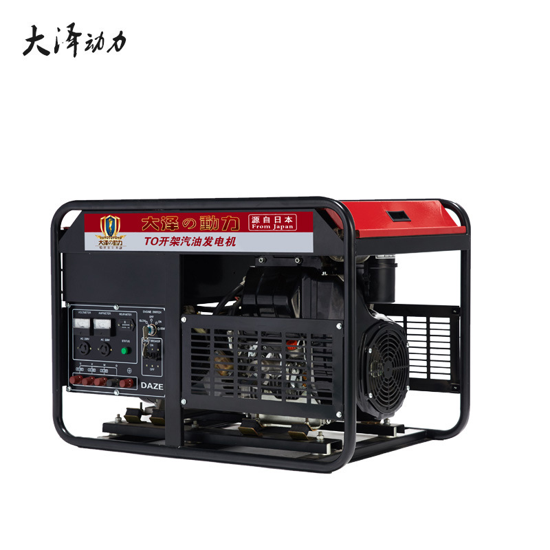 12KW开架汽油发电机TO13000ET-F 大泽动力 车载电源 交流电220V