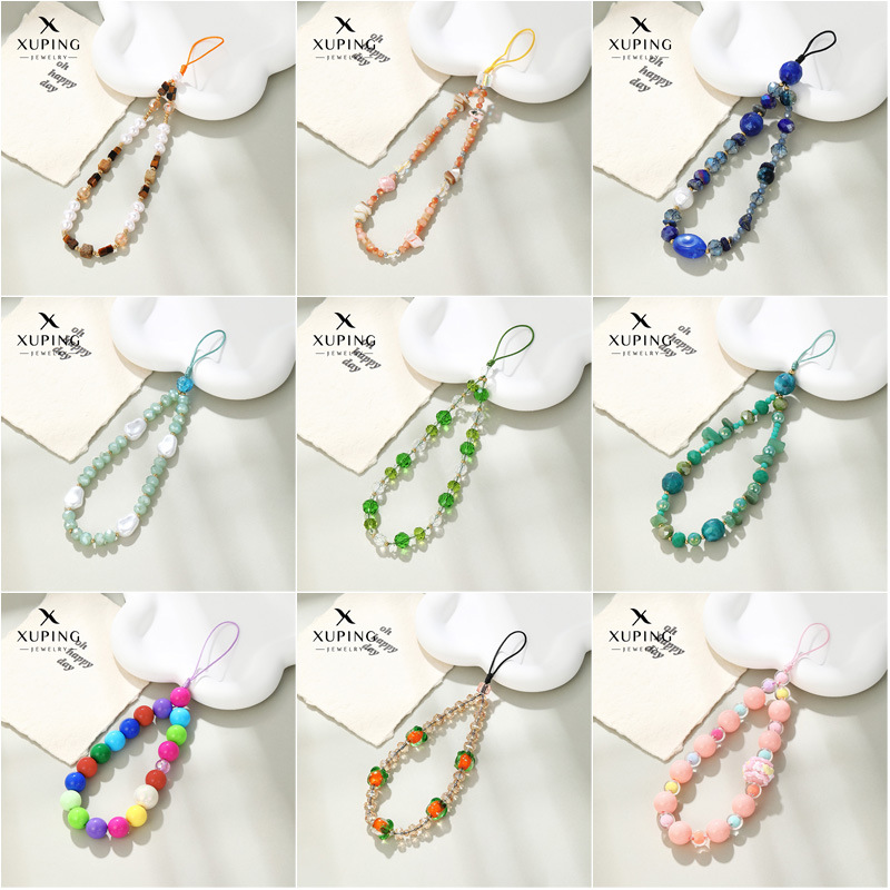 Xuping nicho adorable colgante de teléfono móvil de estilo japonés y coreano Europa y América cadenas de teléfonos móviles transfronterizos joyas de cuentas al por mayor personalizadas mujeres