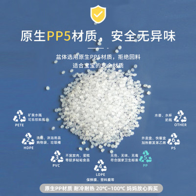 茶花抗菌脸盆孕产妇儿童学生宿舍洗脸洗衣服加厚私处家用清洁盆