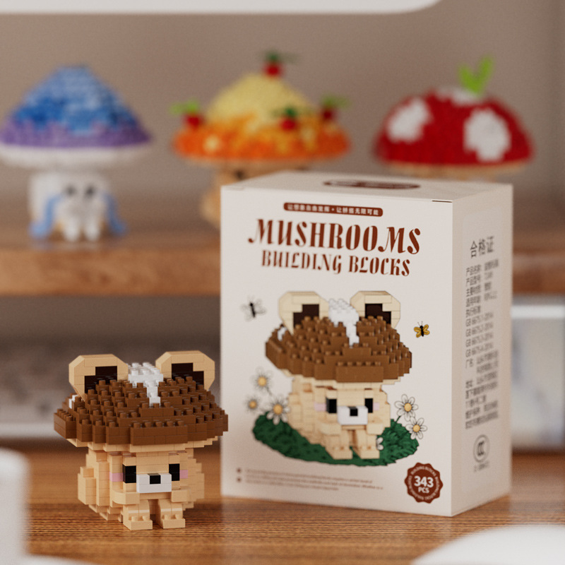 Mushroom-Shiitake Bear 343 Granules
