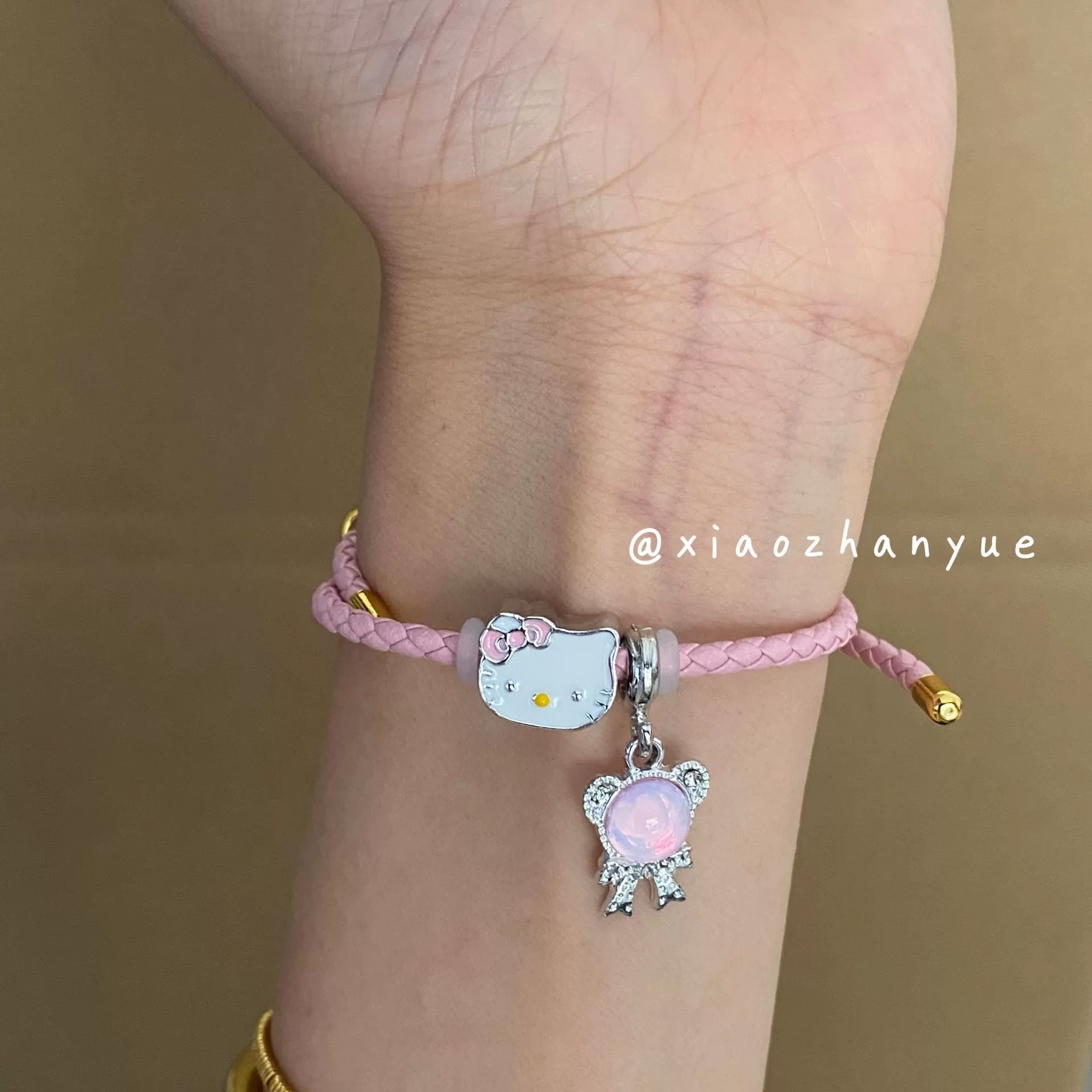Hello Kitty, универсальный милый мультяшный браслет