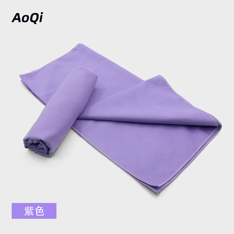 Toalla deportiva de secado rápido de microfibra de doble cara, toalla de yoga, gimnasio, natación o playa al por mayor