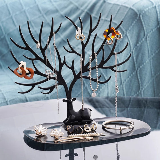 Antlers jewelry display stand desktop bracelet earrings earrings jewelry jewelry rack storage rack goods plate finishing wholesale