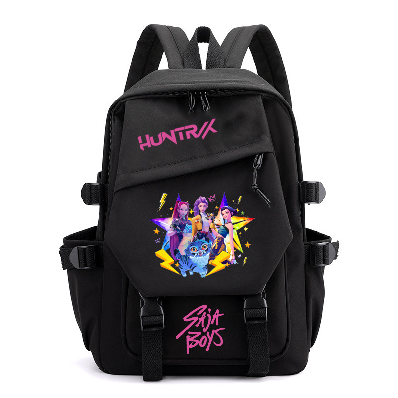 New Anime Kpop Demon Slayer Backpack Girls Fashion Travel Outdoor Casual School Bag Shoulder Backpack