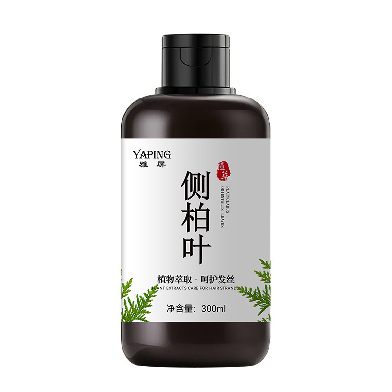 Ya Ping lateral champú de hojas de bacalao 300ml de gran capacidad versión doméstica de control de aceite, limpieza profunda, fabricantes de hombres y mujeres