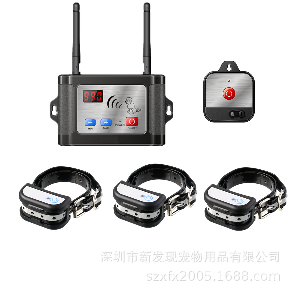 Smart 300 m distance adjustable pet electronic wireless fence training pet supplies rechargeable dog fence