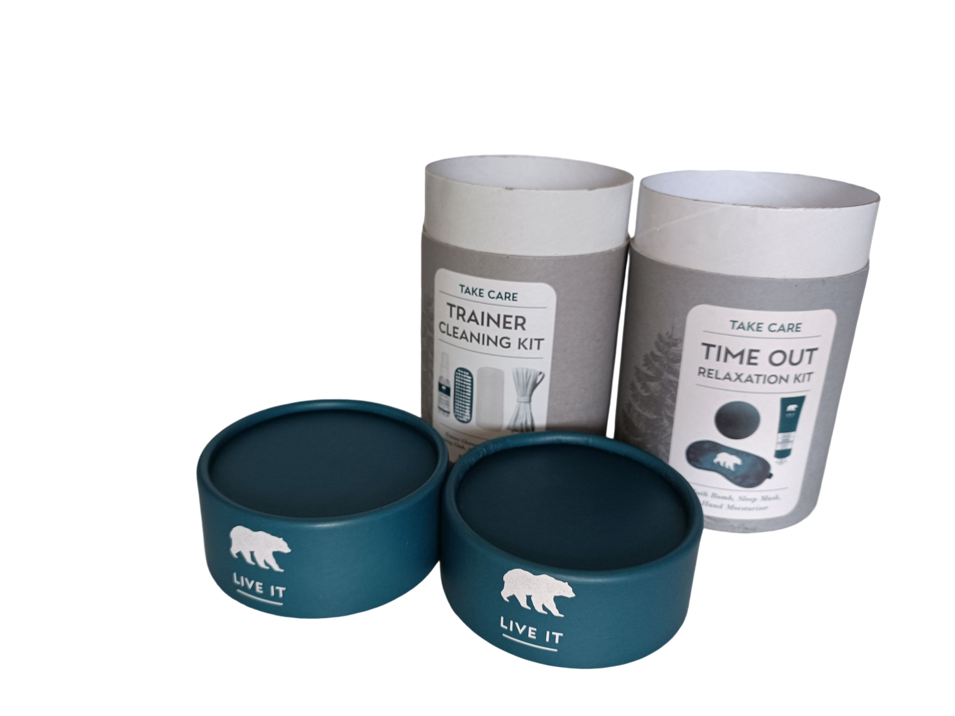 厂家直供礼品包装牛皮纸罐通用圆形纸筒小清新化妆品零食防潮纸罐