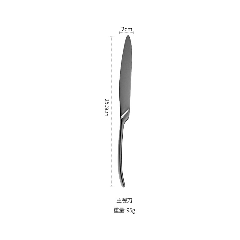 420 티타늄 블랙 나이프