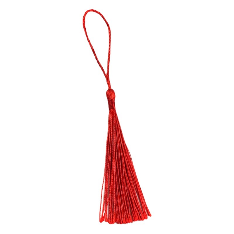 Factory direct vertical tassel tassel bookmark clothing fan accessories wholesale pendant tassel hanging tassel headdress accessories