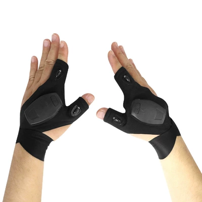 Repair kit: and fishing lighting gloves with