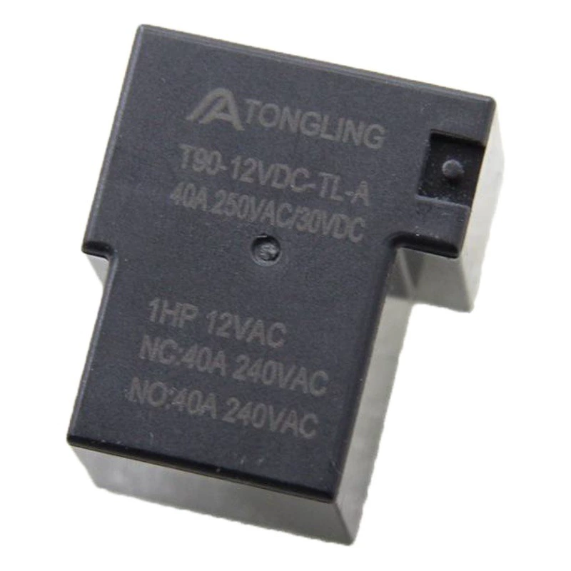 Реле высокой мощности 40А, 4-контактное, 12В, нормально открытое, тип T90, прямые поставки с завода, замена JQX-15F