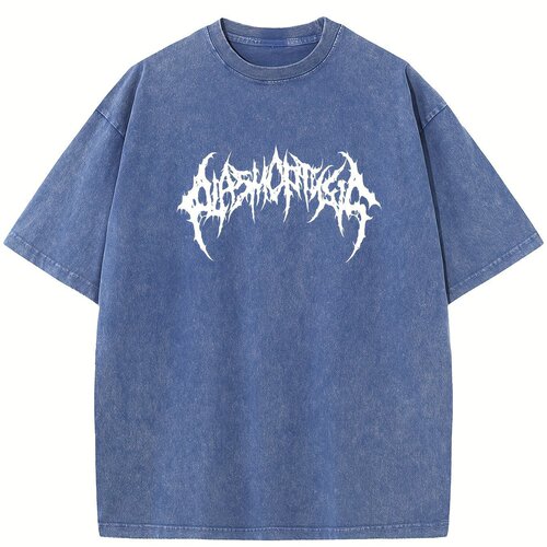 2026 summer new style Zongchi Clothing Shop American fun niche skeleton print T-shirt for men and women loose all-match couple