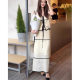 Tweed Style Fashion Suit for Women 2025 New Knitted V Neck Lace-Up Niche Contrasting Color Top and Skirt Two-Piece Set