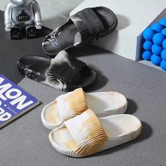 新款男士運動拖鞋潮流時尚夏季外穿家居防滑舒適百搭涼拖鞋男