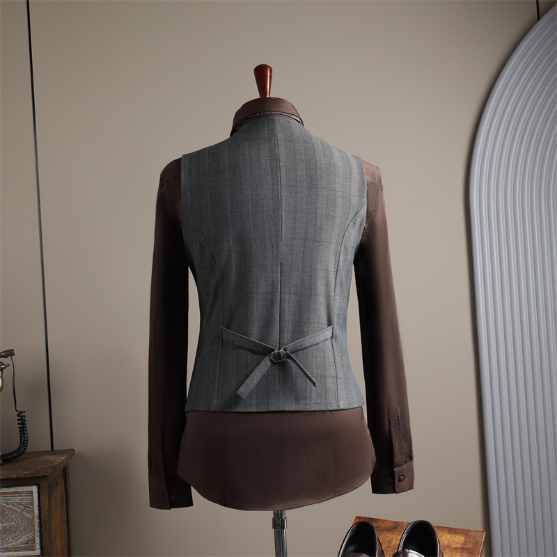 チェック柄スーツ メンズ ビジネスカジュアル 宴会 結婚式 スーツ オフィスフォーマルスーツ メンズスーツ 司会者