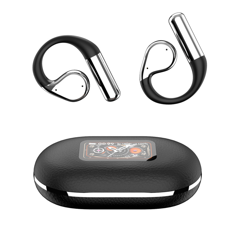 AI インテリジェント翻訳言語 Q31pro カラー画面耳掛け Bluetooth ヘッドセット Q16PRO OWS ノイズリダクション読み取り、書き込み、リスニング|undefined
