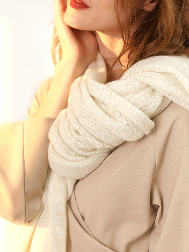 Woolen demi-season keep warm long cloak
