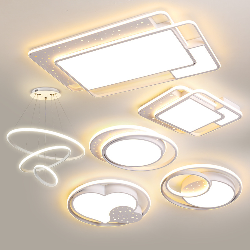 现代简约客厅主灯 超亮大气led吸顶灯星空卧室灯2025新款屋灯具