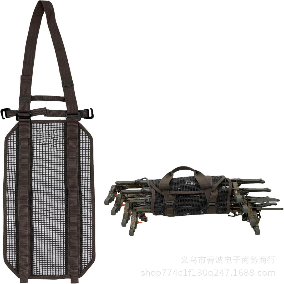 Новый продукт оснащен двойными стропами для деревьев, быстро превращается в двойной седлообразный строп для охоты.