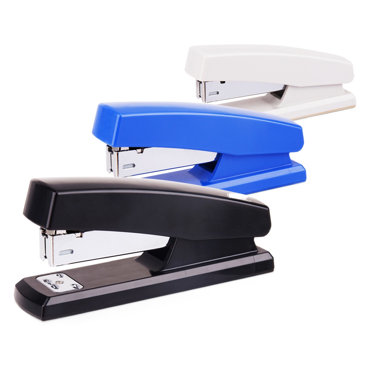 Deli Stationery student household labor-saving stapler large standard universal No. 12 office commercial stapler wholesale