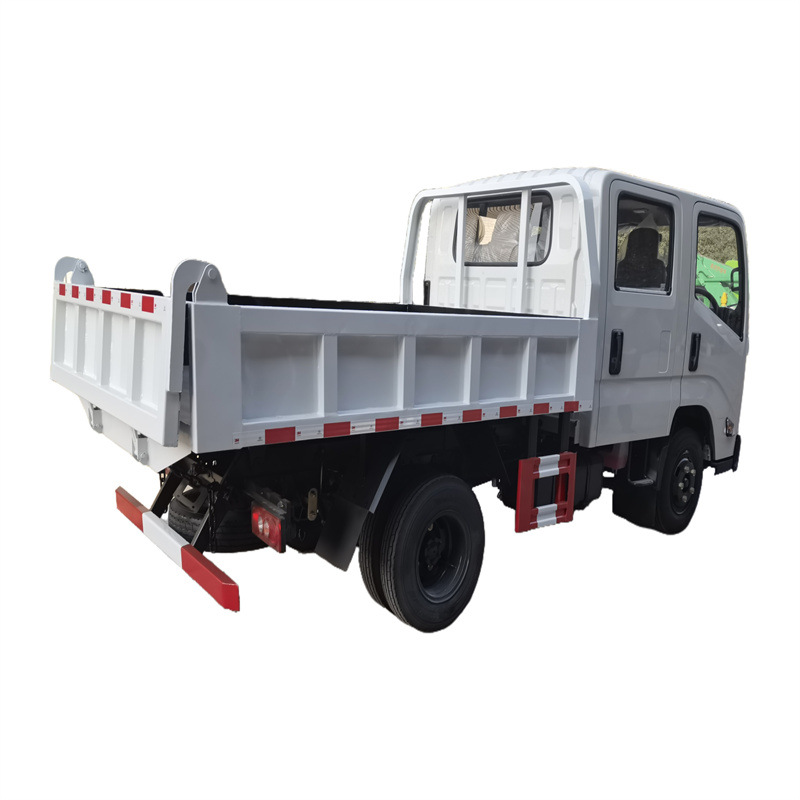 Export Angola Double Row Truck 2 Tons Dump Truck Jiangling Dump Truck Factory Direct Sales Agent Customs Clearance