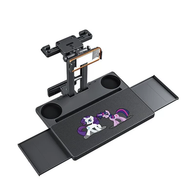 Anti-Slip Car-Mounted Small Table Board, Car table board - a16-pink-pony-stand-edition