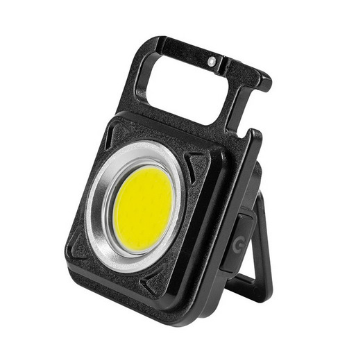 Key chain light cross-border multi-functional outdoor camping portable car emergency work light COB mini flashlight